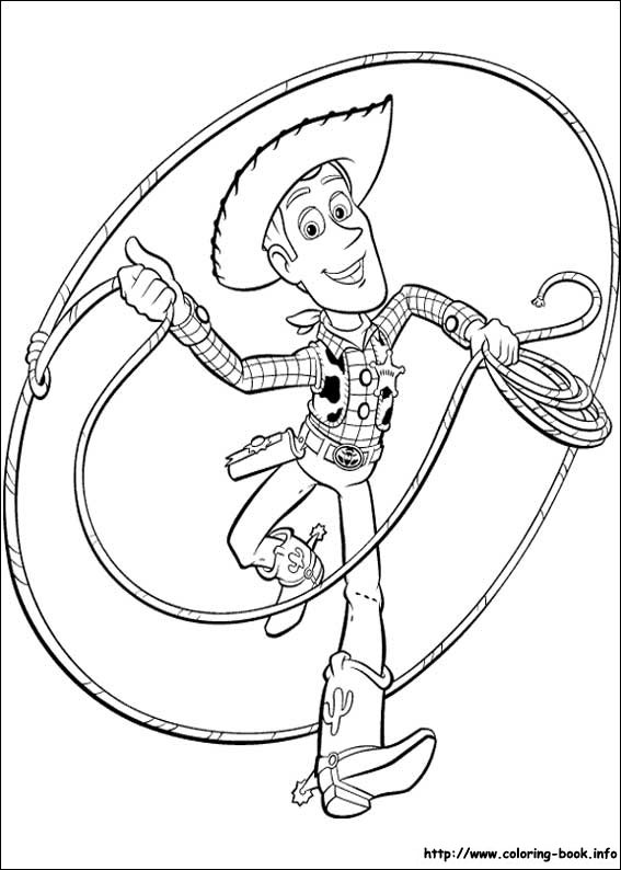 Toy Story coloring picture